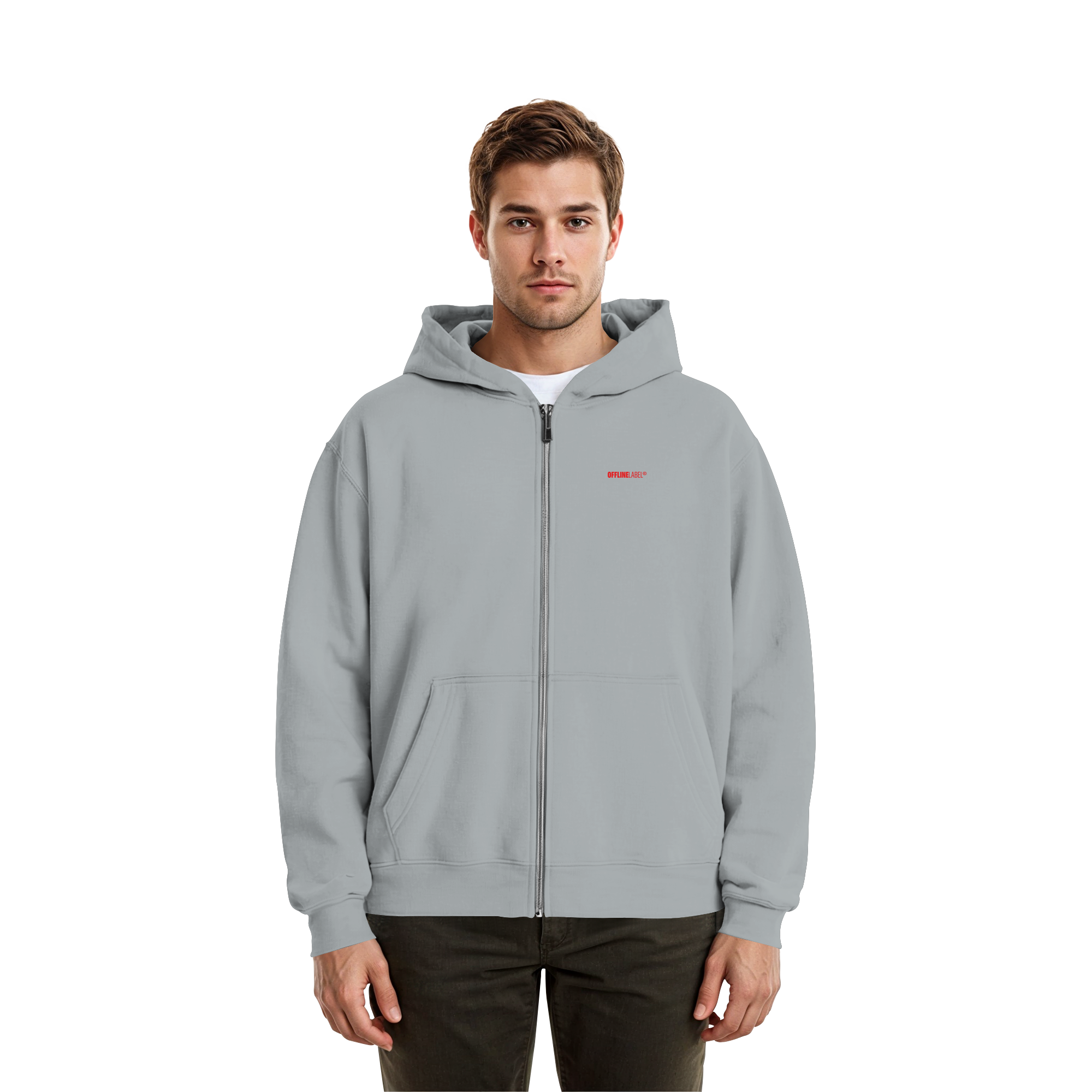 just kiss me - Fluffy Boxcut Zipper