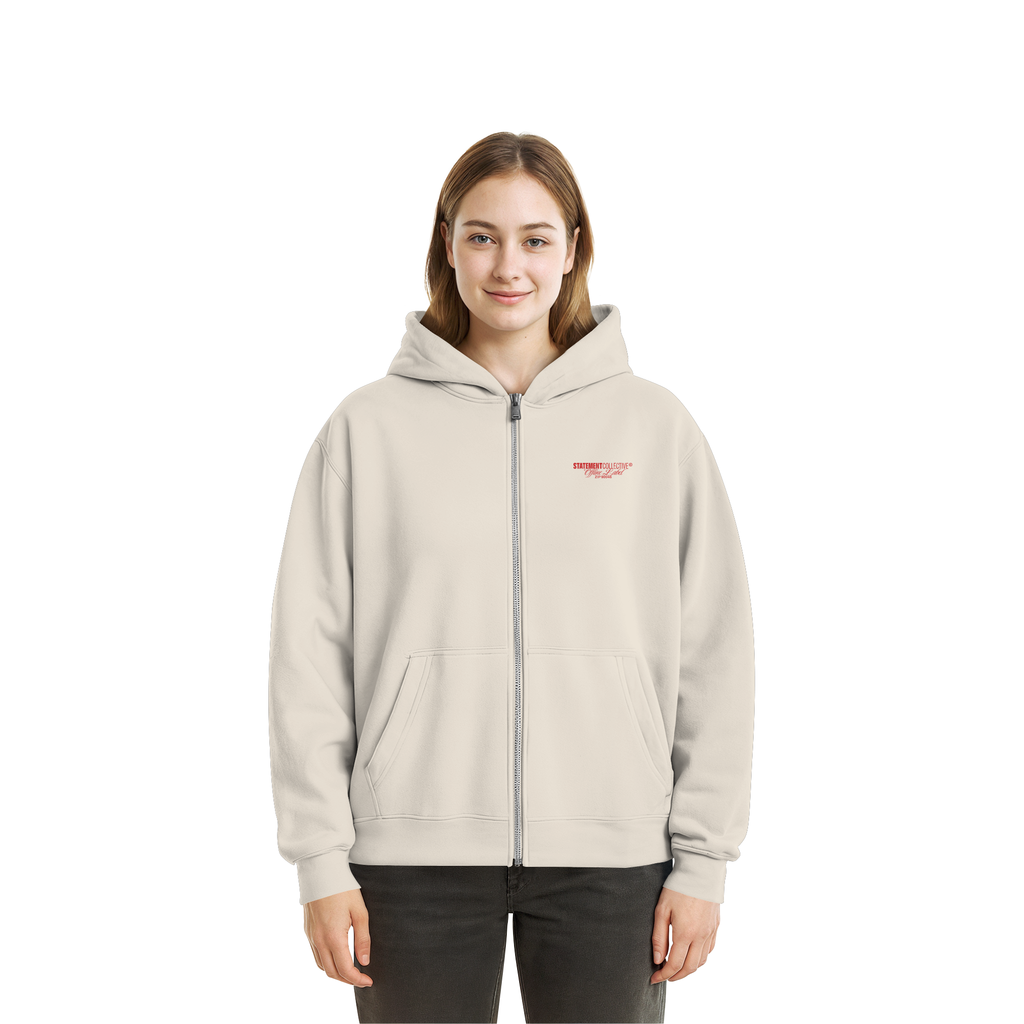 find the good - Fluffy Boxcut Zipper
