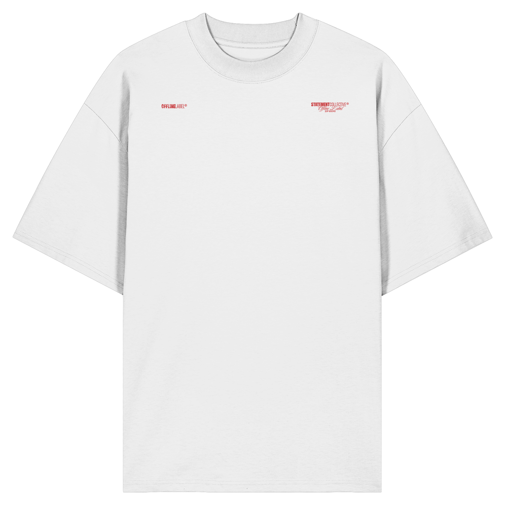 process over perfection - Organic Oversize Shirt