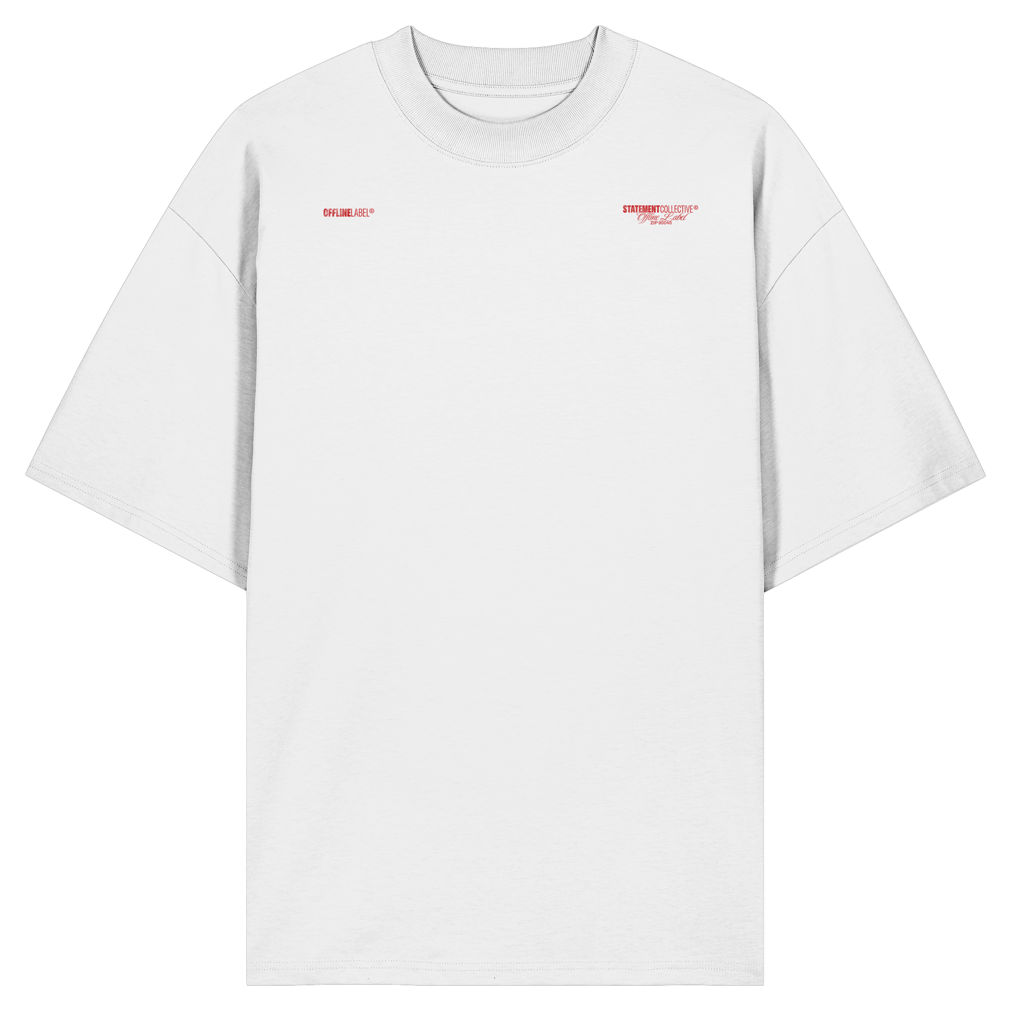 process over perfection - Organic Oversize Shirt
