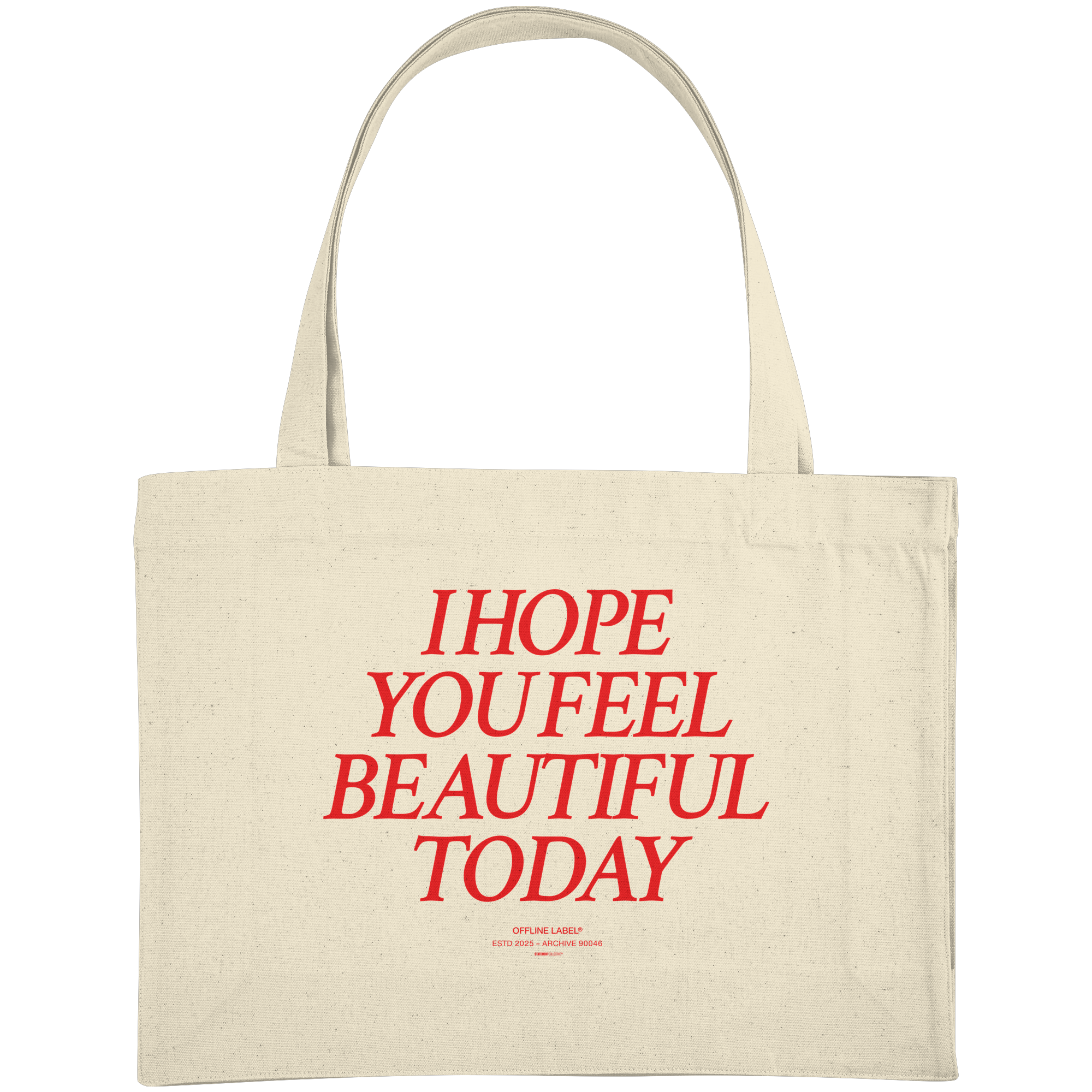 beautiful today - Organic Shopping-Bag