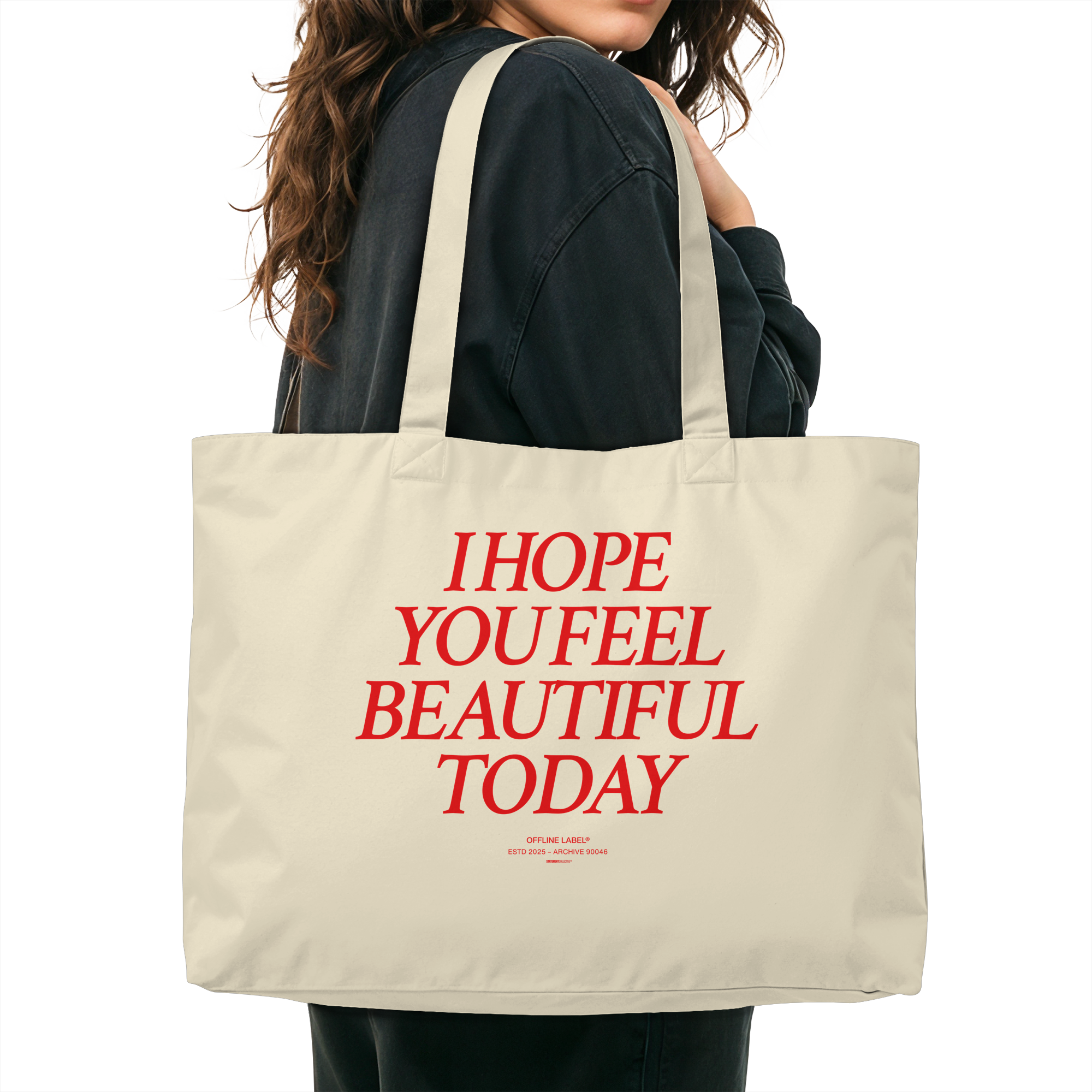 beautiful today - Organic Shopping-Bag
