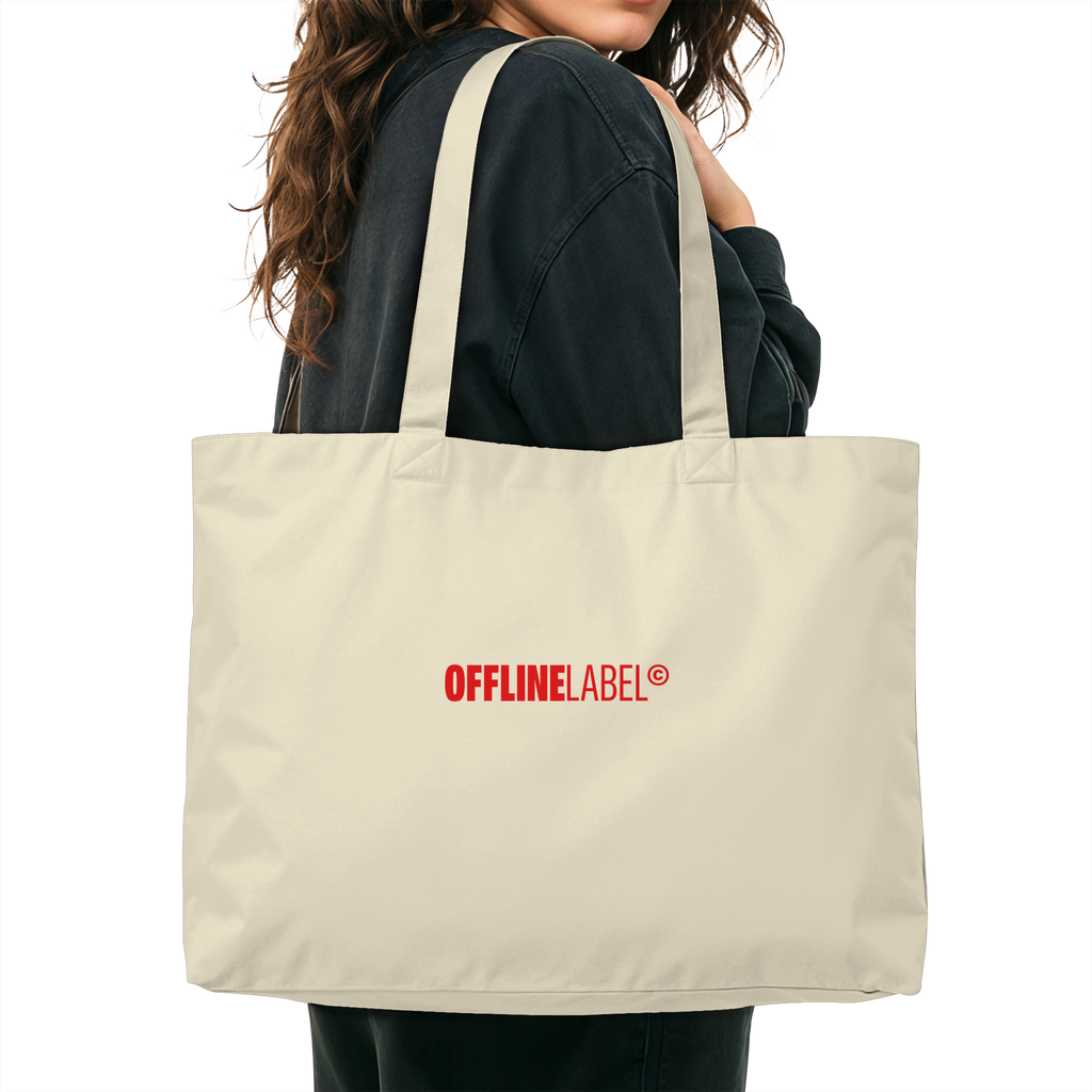 just kiss me - Organic Shopping-Bag